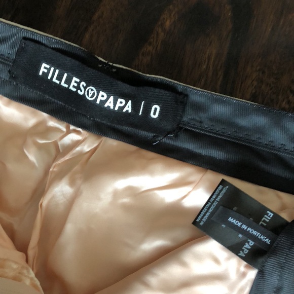 Filles a Papa Blush Velvet Trousers 0 - Picture 4 of 13